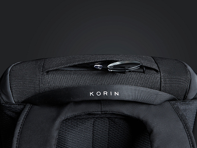 Водостойкий антикражный рюкзак Clickpack для ноутбука 15.6