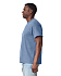 Футболка ULTRA COTTON, СЕРО-ГОЛУБОЙ 3XL - Фото 4