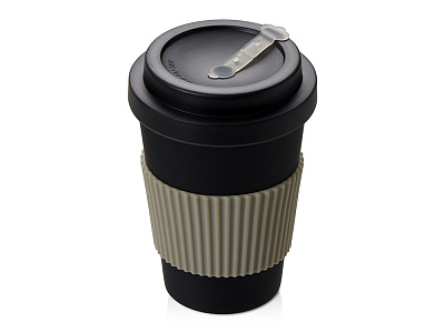 Термокружка из натуральных волокон Muffin (Чёрный)