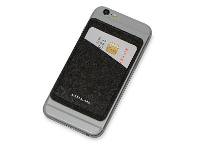 Картхолдер с креплением на телефон Slot (Тёмно-серый)