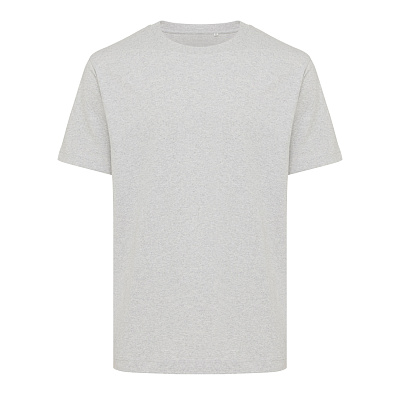 Футболка Iqoniq Kakadu из переработанного хлопка, свободный крой, унисекс, 180 г/м² (Вересково-серый;)