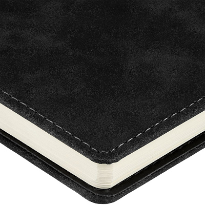 Ежедневник Spring Urban на заказ, недатированный, черный