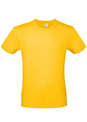 Футболка мужская E150, серый меланж (Желтый)