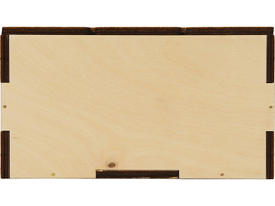 Деревянная подарочная коробка с крышкой Ларчик