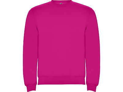 Свитшот с начесом Clasica унисекс (Фуксия)