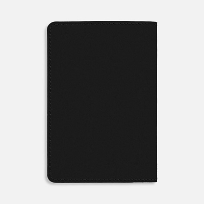 Обложка для паспорта Alaska, черная