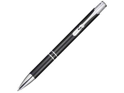 Ручка шариковая из переработанного алюминий Moneta (Чёрный)