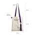 Шоппер Superbag (неокрашенный с фиолетовым) - Фото 4
