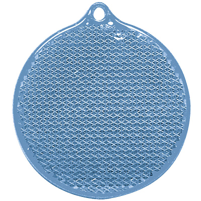 Пешеходный светоотражатель «Круг»  (Синий)