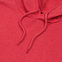 Толстовка с капюшоном унисекс Hoodie, красный меланж - Фото 3