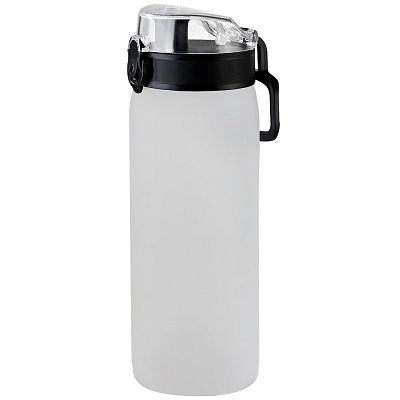 Пластиковая бутылка Anchor (матовая), белая (Белый)