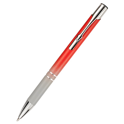 Ручка металлическая Britney градиент  (Красный)
