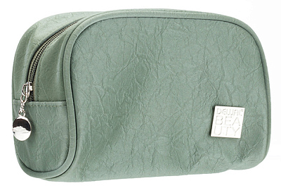 Косметичка Dewal Beauty серия "Прованс", зеленая, 19х9х11 (Зеленый)