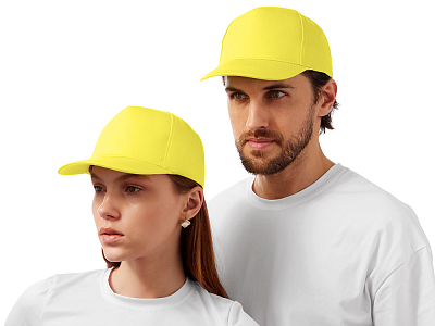 Бейсболка Memphis 230 (Желтый)