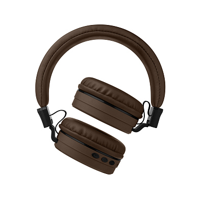 Наушники беспроводные Rombica MySound BH-11, коричневый