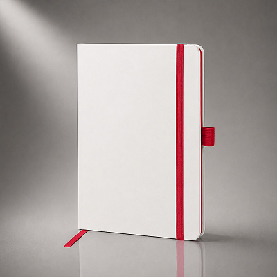 Блокнот A5 ColorNote White (Белый/красный)