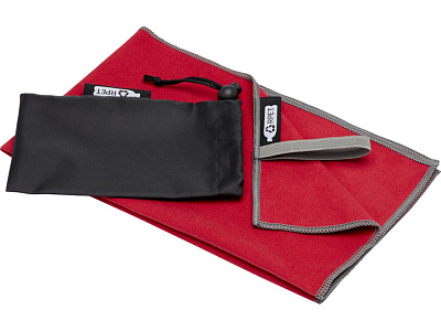 Сверхлегкое быстросохнущее полотенце Pieter 30x50см (Красный)