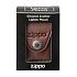 Чехол ZIPPO для широкой зажигалки, кожа, с кожаным фиксатором на ремень, коричневый, 57x30x75 мм - Фото 4