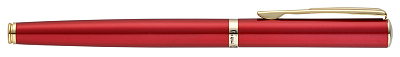 Ручка перьевая Pierre Cardin ECON, цвет - красный металлик. Упаковка Е