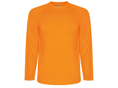 Футболка с длинным рукавом Montecarlo мужская (Неоновый оранжевый)