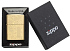 Зажигалка ZIPPO Venetian® с покрытием High Polish Brass, латунь/сталь, золотистая, 38x13x57 мм - Фото 3