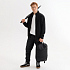 Толстовка на молнии Астин (Astin) черная, размер XXXL - Фото 6