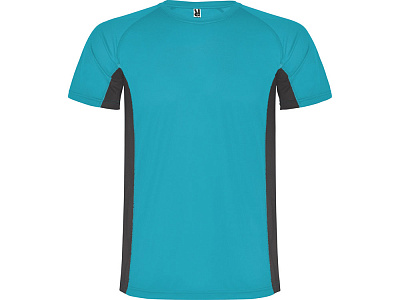 Спортивная футболка Shanghai детская (Бирюзовый/графитовый)