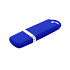 Флешка Shape с покрытием Софт Тач в футляре, синий - Фото 2