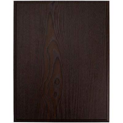 Плакетка Plaque XL, венге с золотистой пластиной