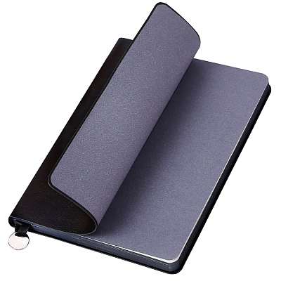 Ежедневник A5 недатированный Impero в мягком переплёте, черный (Чёрный)