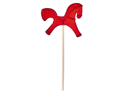 Леденец Лошадка со вкусом вишни