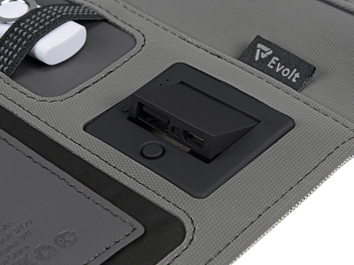 Органайзер с беспроводной зарядкой Powernote, 5000 mAh