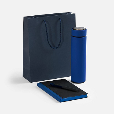 Набор Nice Twice Pack, черный с синим (Синий)