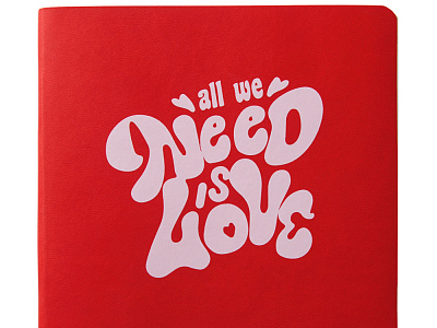 Ежедневник недатированный А5- Megapolis Flex Quattro с УФ-печатью (Красный)