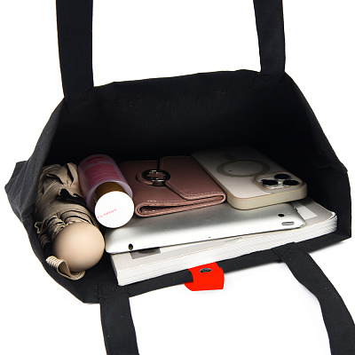 Сумка для покупок Rock’n’ROLL 260 г/м², красная