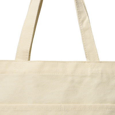 Сумка для покупок JETTA с карманами 325 г/м², натуральная