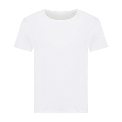 Футболка Iqoniq Yala из переработанного хлопка, женская, 160 г/м² (Белый;)