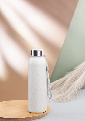 Бутылка для воды "Natural" 600 мл, натуральный