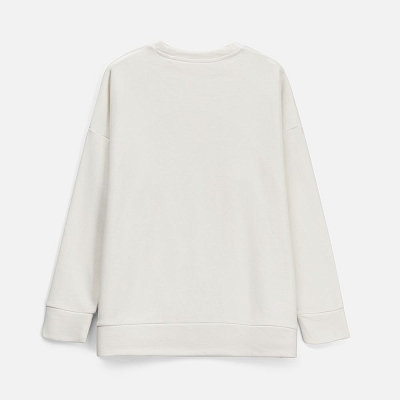 Свитшот унисекс S2, молочно-белый