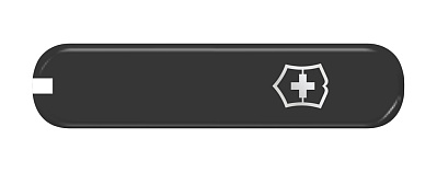 Передняя накладка для ножей VICTORINOX 74 мм пластиковая чёрная
