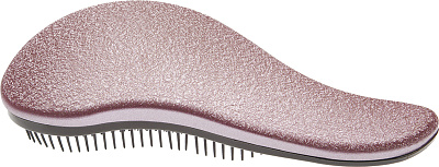 Щетка массажная DEWAL BEAUTY, для легкого расчесывания волос, большая с ручкой  цвет розово-черный (Розовый)