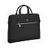 Портфель VICTORINOX Victoria Signature Briefcase, черный, нейлон/кожа, 42x13x30 см, 13 л - Фото 2