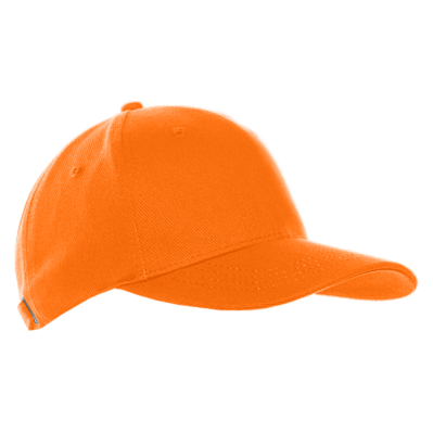 Бейсболка STAN 5 клиньев хлопок 330, 01 (Оранжевый)
