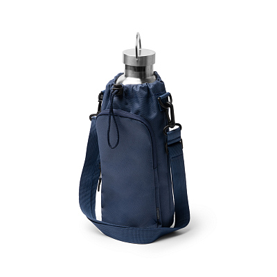 Сумка на плечо для бутылок TRAMER, морской синий