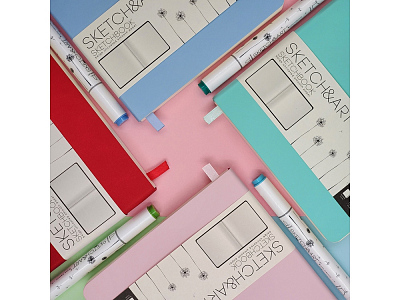 Скетчбук Sketch & Art 100 г/м2, soft-touch