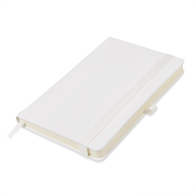 Ежедневник недатированный HAMILTON, A5 , кремовый блок
 (Белый)