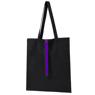 Сумка для покупок Rock’n’ROLL 260 г/м², фиолетовая