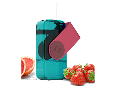 Бутылка для воды JUICY DRINK BOX, 290 мл