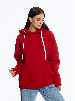 Худи унисекс оверсайз BB Banks  S/M (Красный)