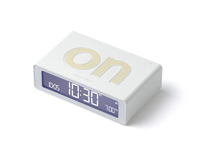 Часы настольные Flip Mini (Белый)